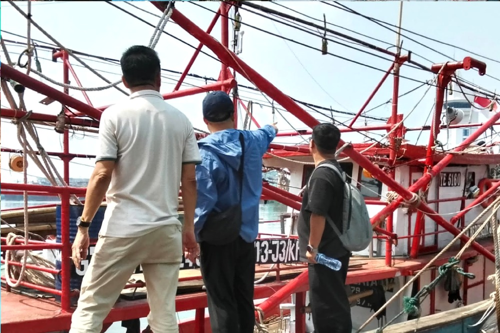Commercial fishing vessel field survey